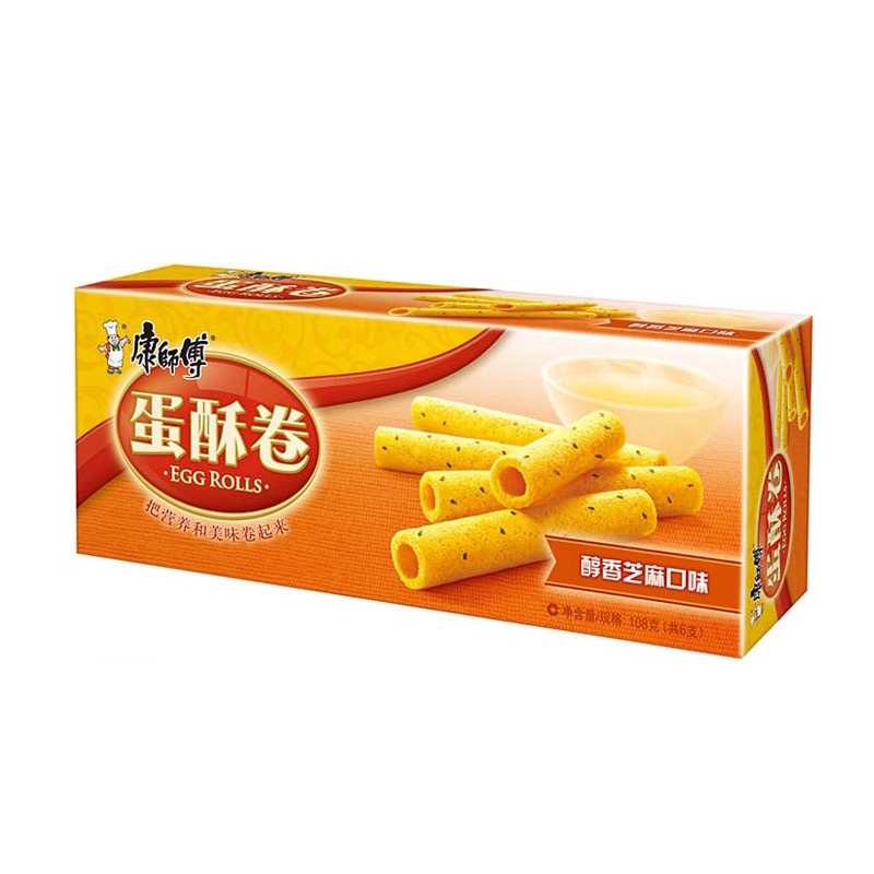 康师傅 蛋酥卷 香浓奶油味 108g